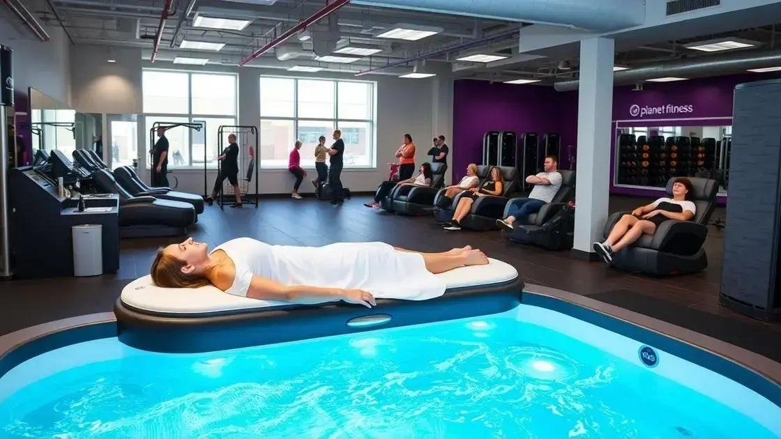 alternatives to sauna for recovery at planet fitness