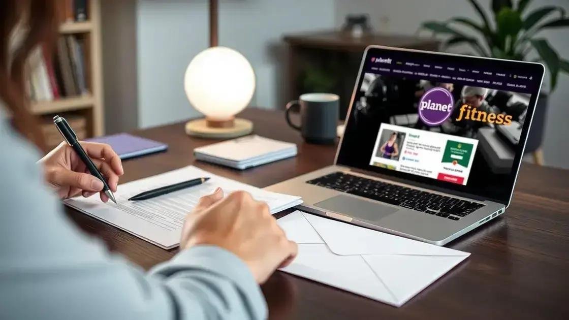 canceling Planet Fitness membership by mail