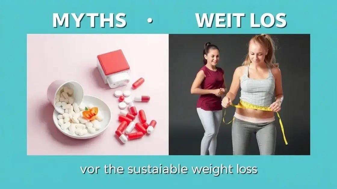 common myths that can sabotage your weight loss journey