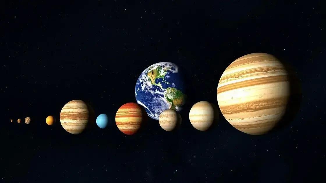 comparison of earth to other planets in the solar system