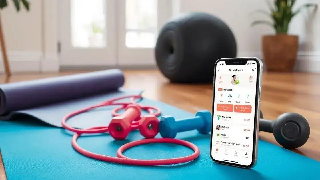 essential equipment and apps for home training