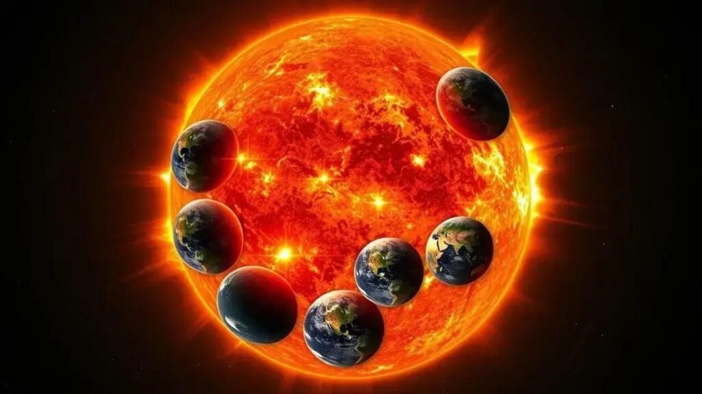 How Many Earths Can Fit in the Sun