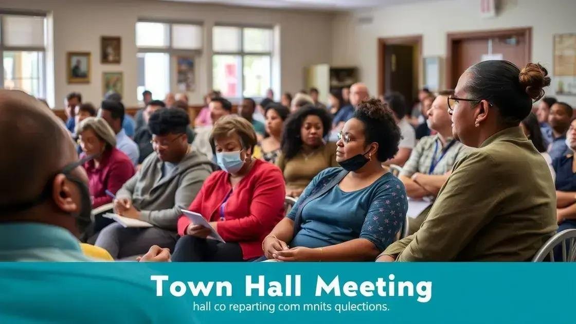 how residents can get involved and provide feedback