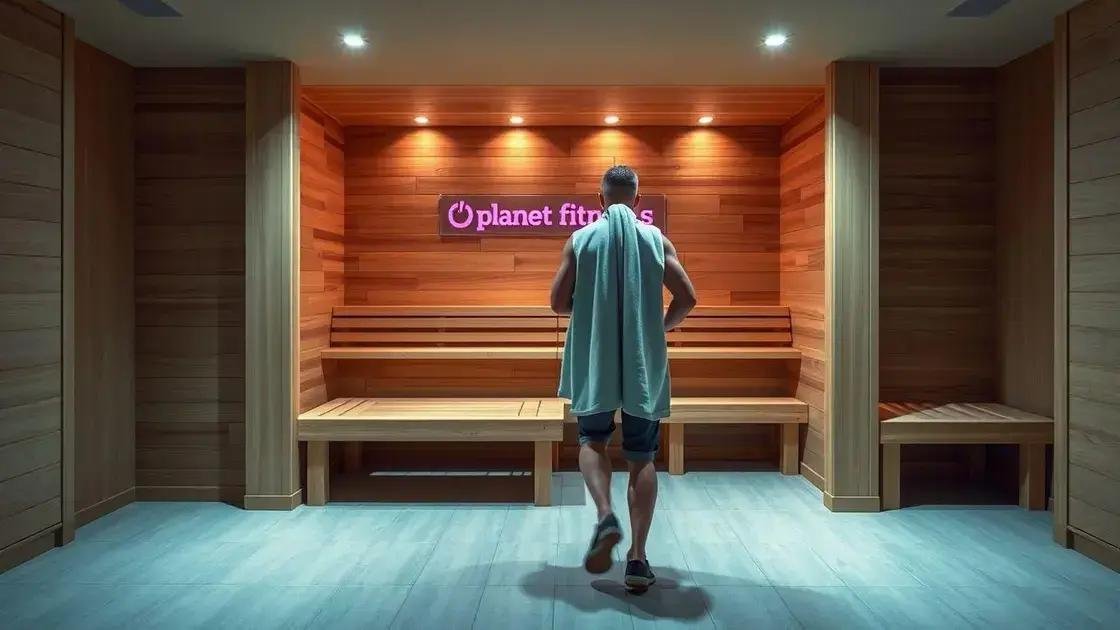 how to access the sauna at planet fitness
