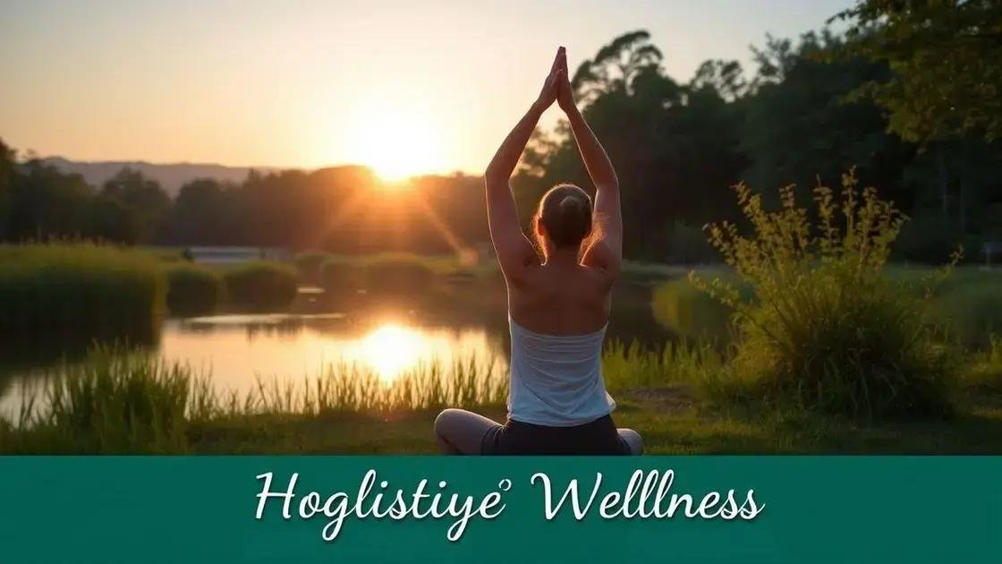 How to Create a Holistic Wellness Routine for a Balanced Life