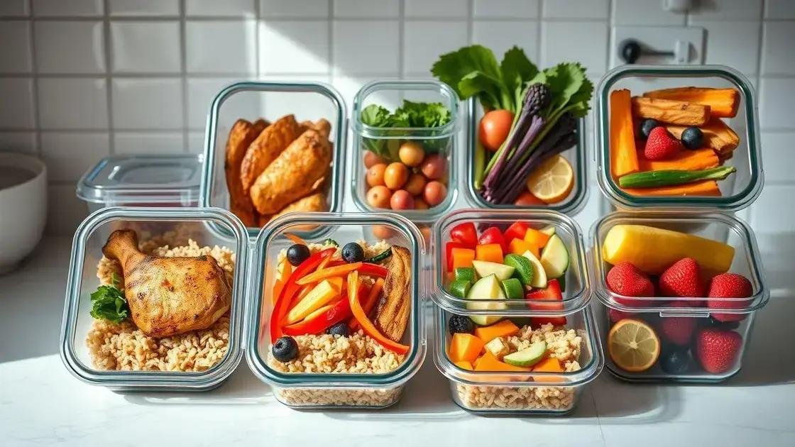 planning meals for long-term health