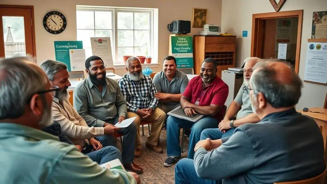 resources and organizations supporting men