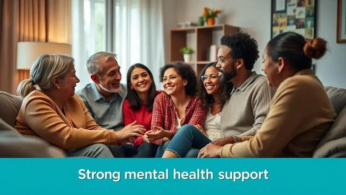 role of family and friends in men