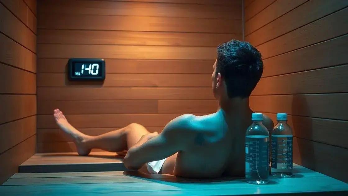 sauna session duration and frequency tips