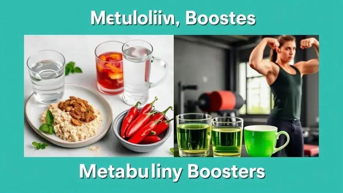 Tips to combine metabolism boosters for effective results