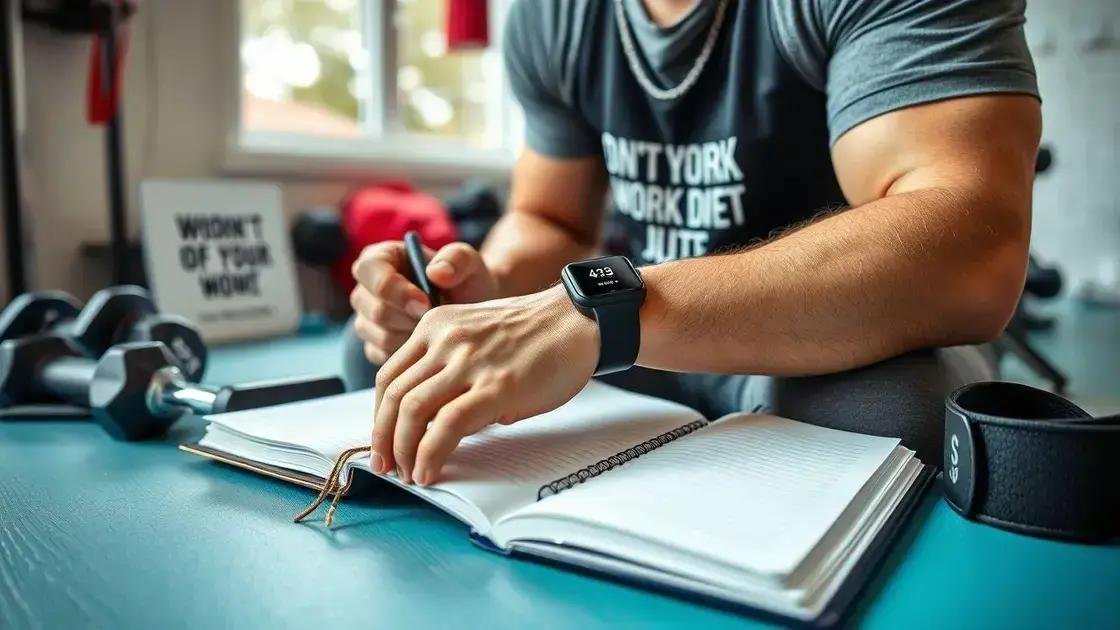 tracking progress and staying motivated